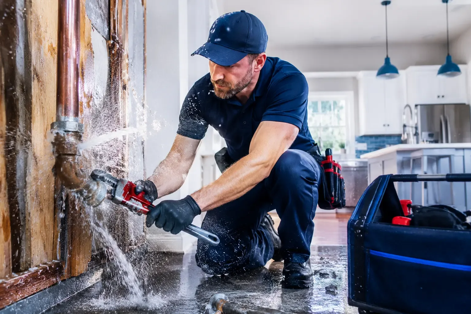 Local emergency pipe repair professionals in Wixom, MI